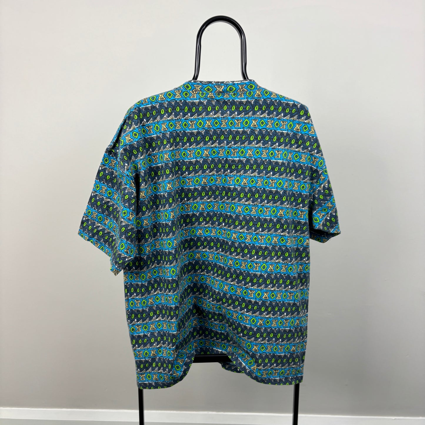 90s Quiksilver T-Shirt Green Large