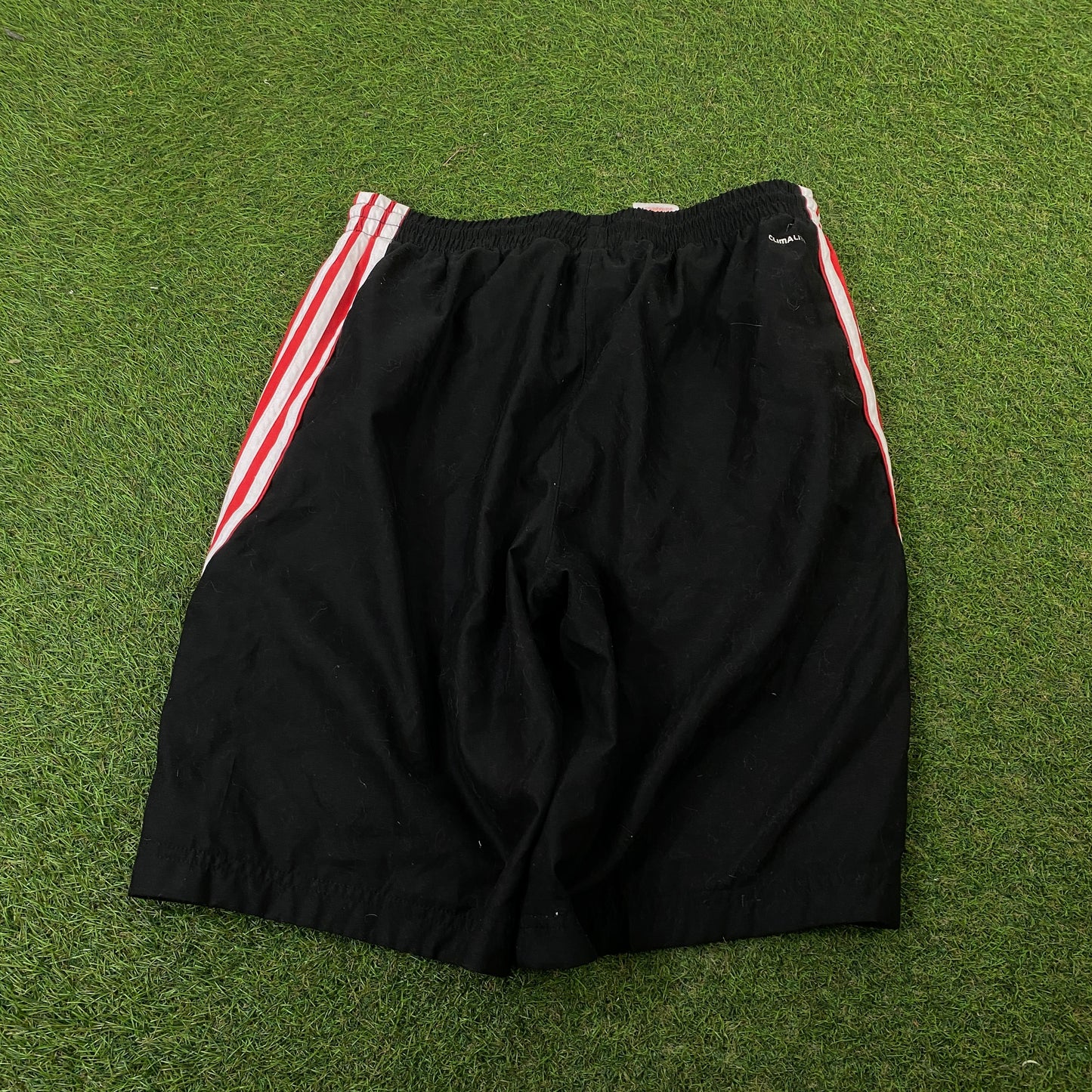 00s Adidas Gym Shorts Black Small
