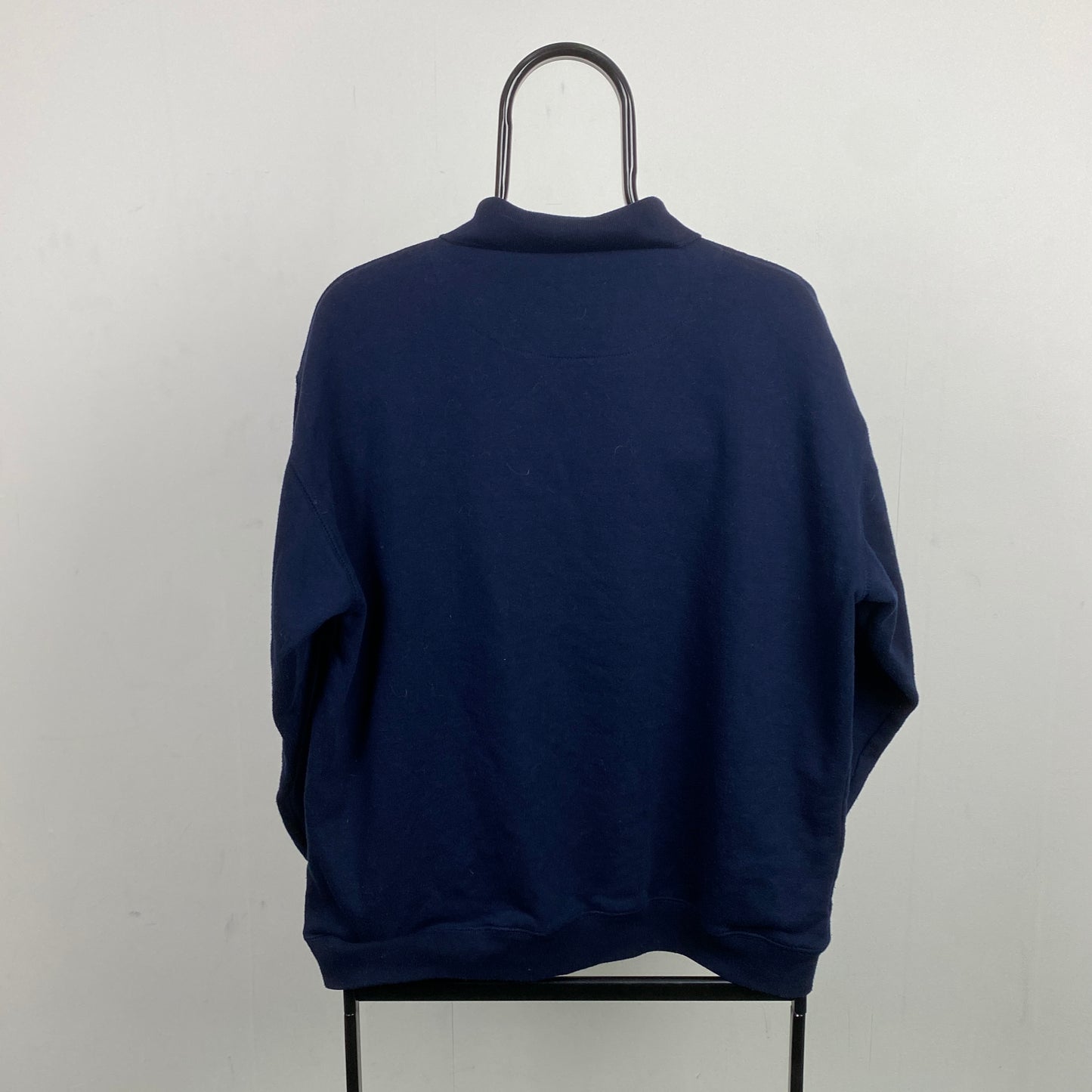 Retro 90s Animal Sweatshirt Blue Large