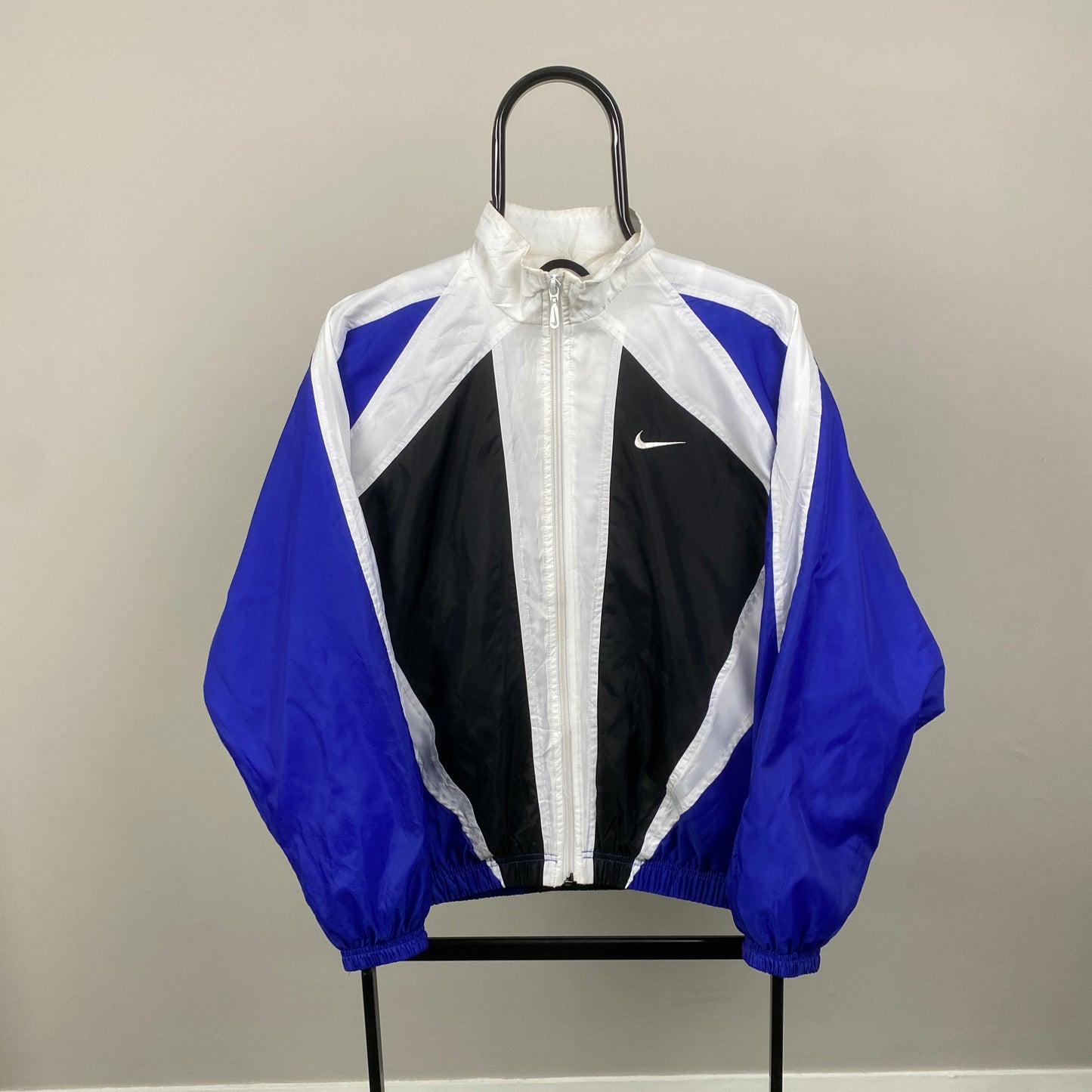 90s Nike Windbreaker Jacket White Small