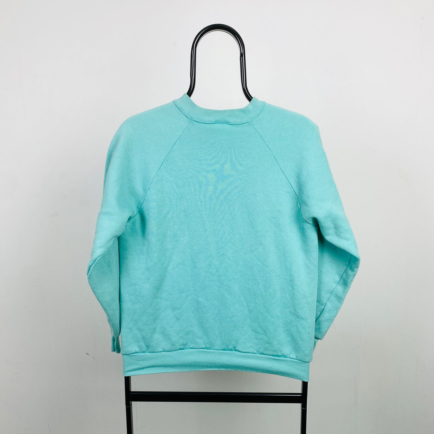 Retro Horse Sweatshirt Blue Small