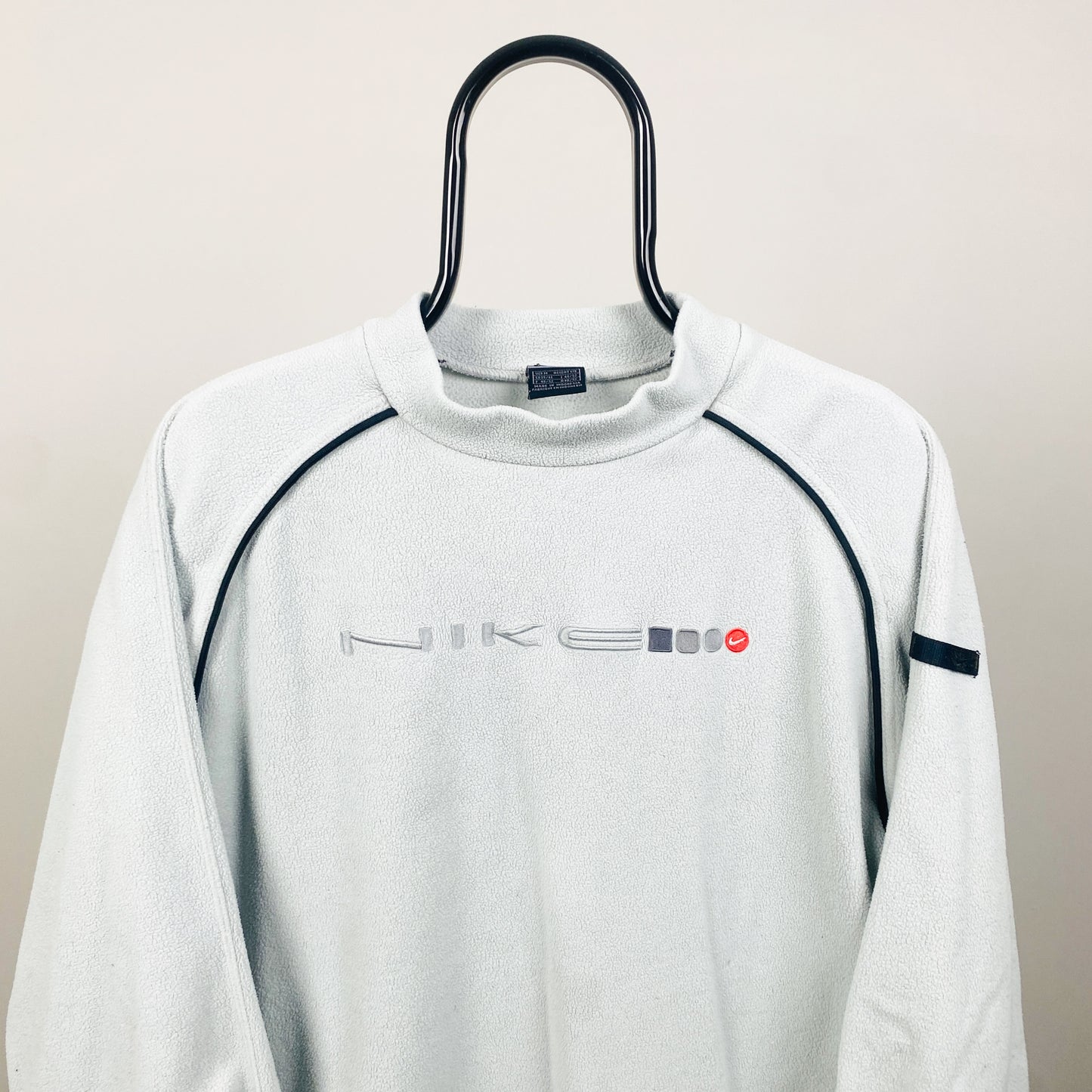 00s Nike Fleece Sweatshirt Baby Blue Medium