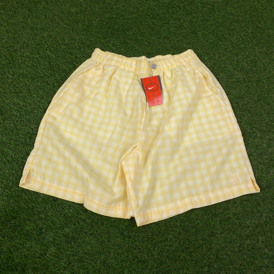 00s Nike Challenge Court Tennis Shorts Yellow Medium