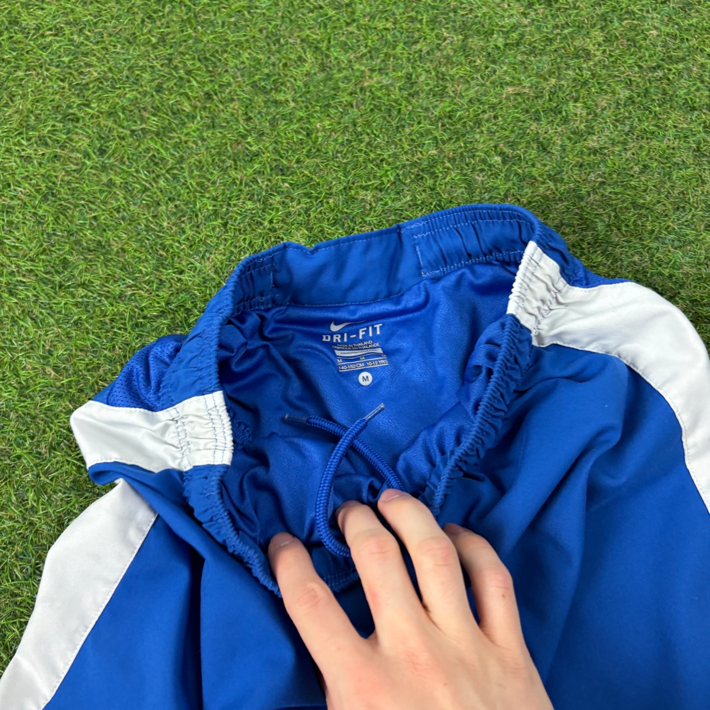 00s Nike Brazil Football Shorts Blue XS