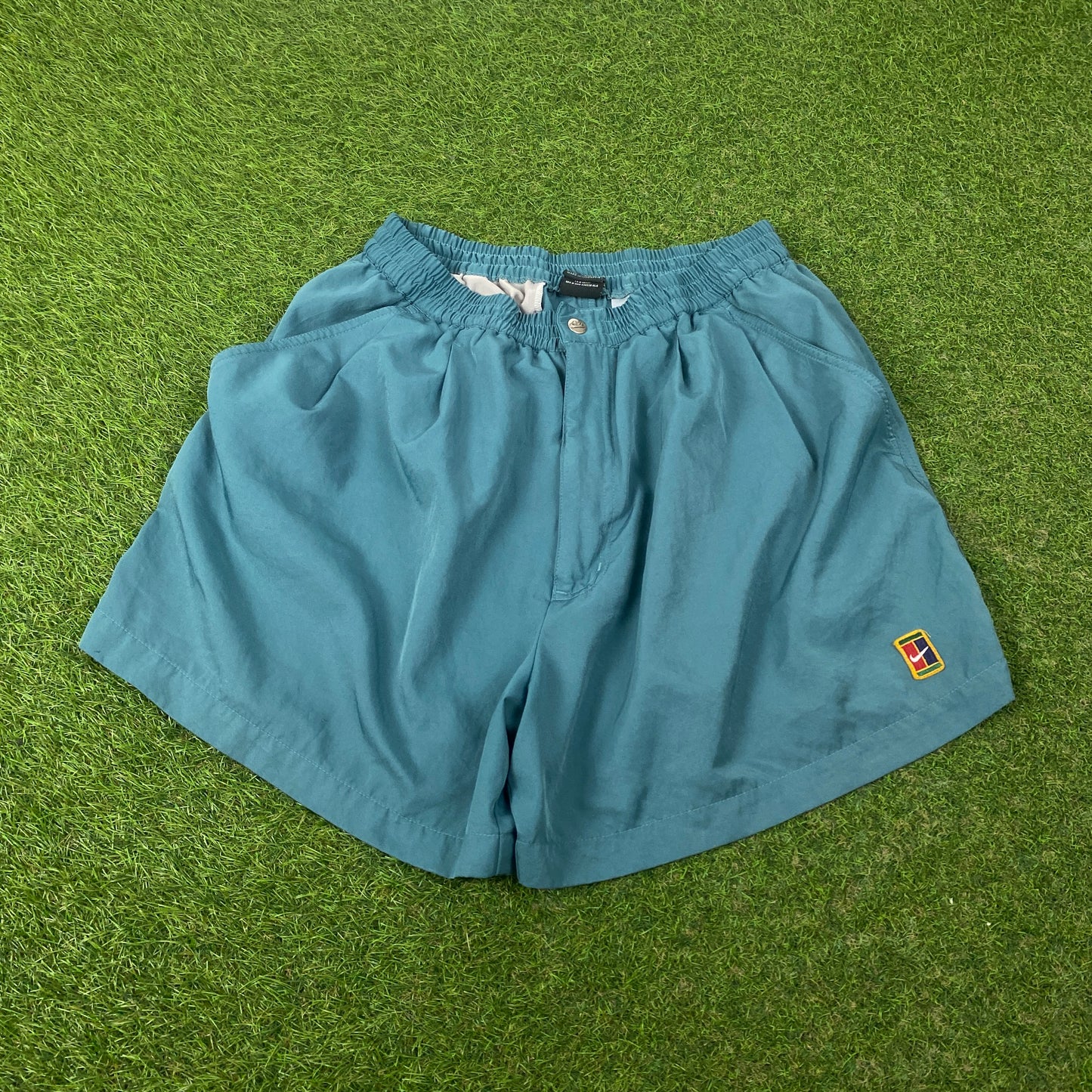 90s Nike Challenge Court Shorts Green XL