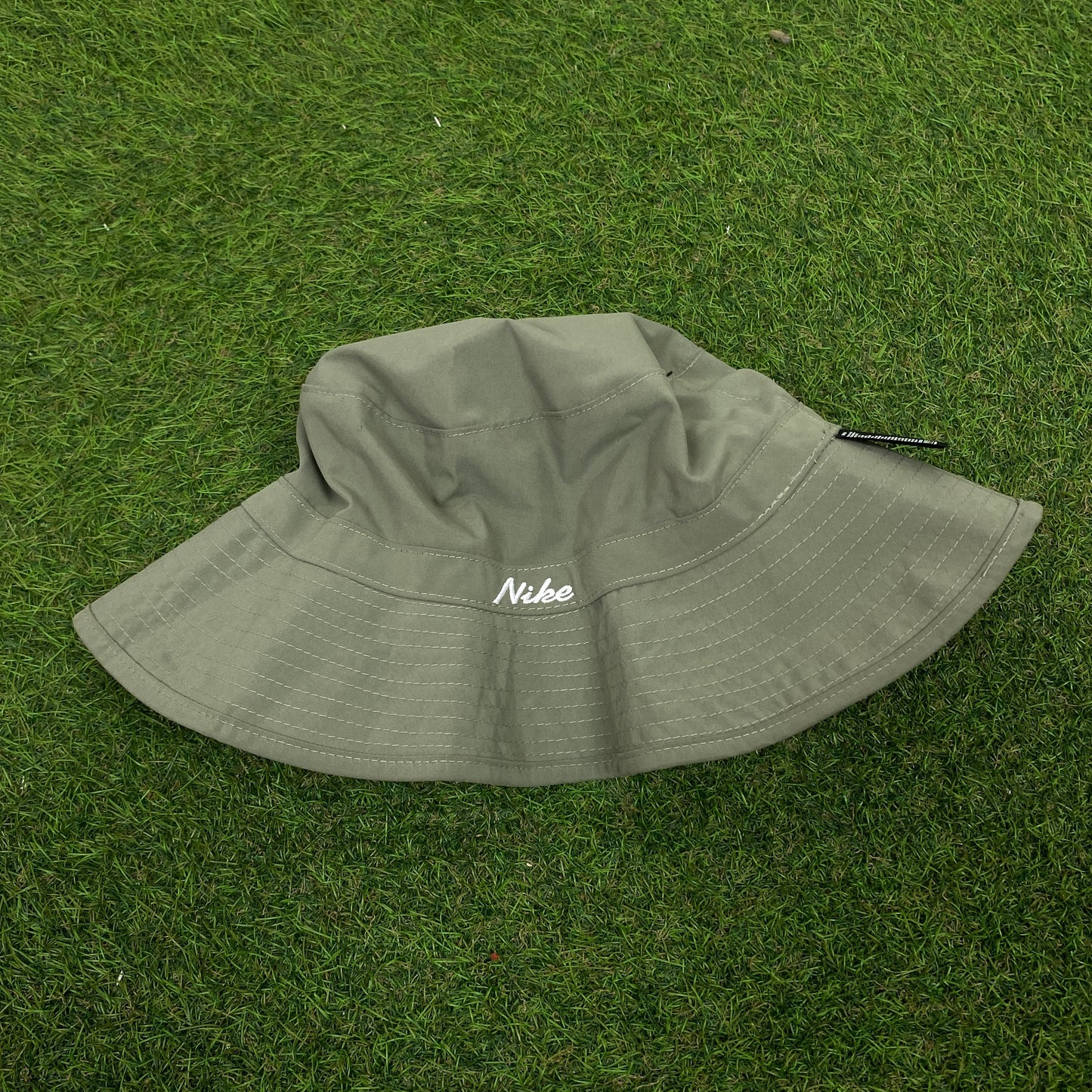 00s Nike Golf Reversible Bucket Hat Green Brown
