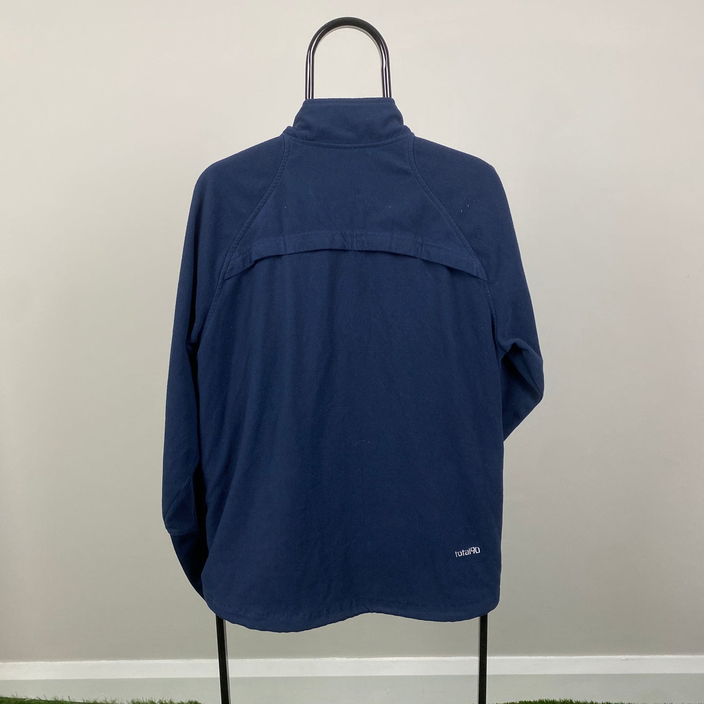 00s Nike Therma Fit Fleece Sweatshirt Blue Medium