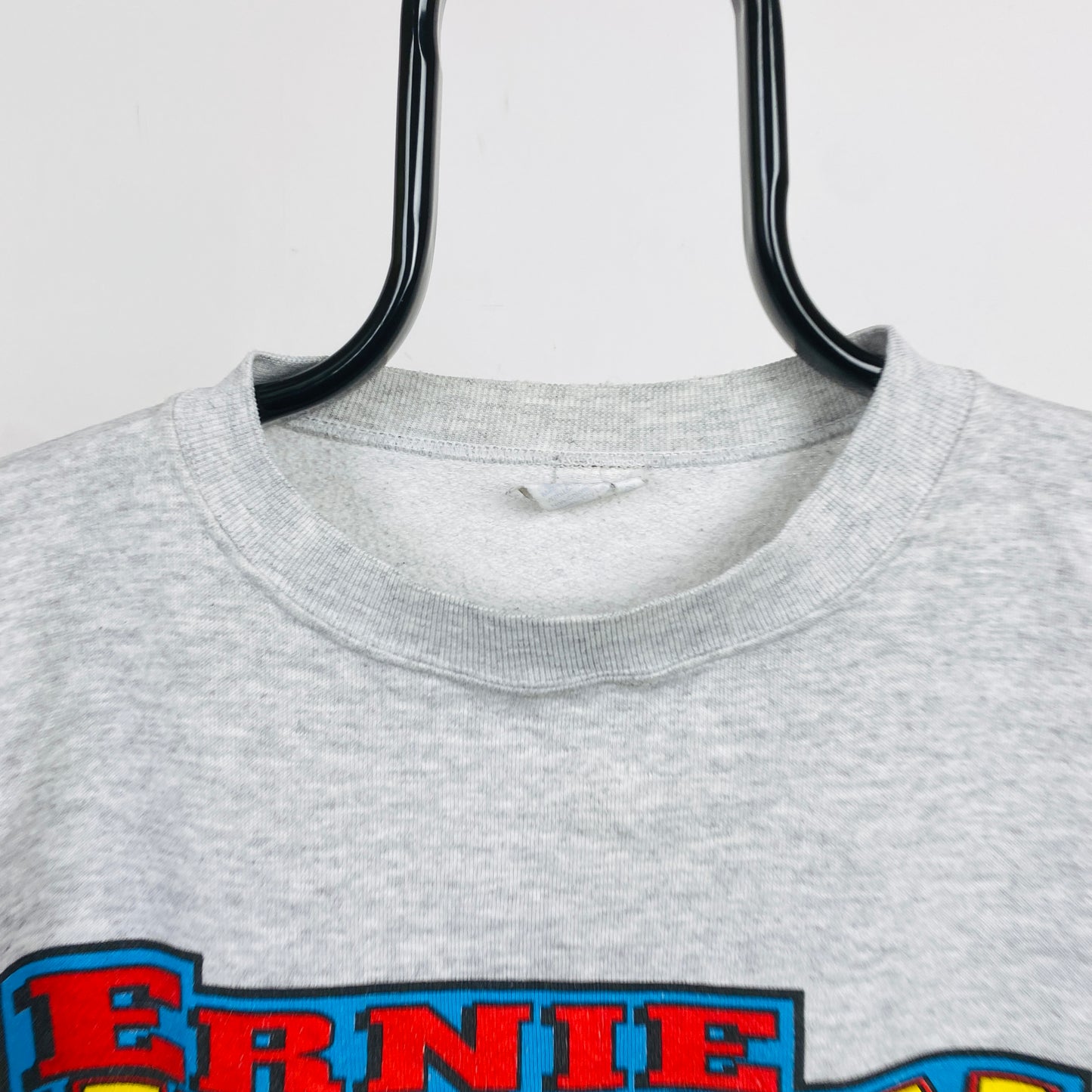 Retro Ernie Irvan Nascar Sweatshirt Grey XL