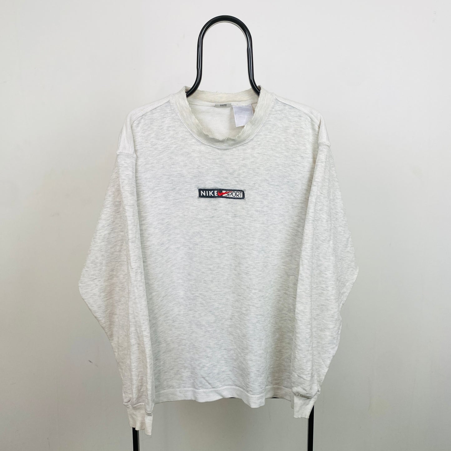 90s Nike Sweatshirt Grey Large