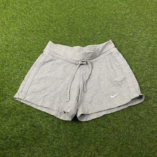 00s Nike Cotton Sprinter Shorts Grey Small