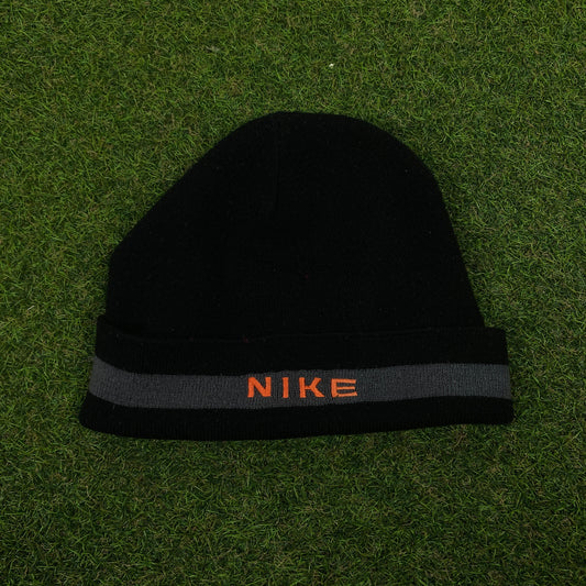 00s Nike Reversible Beanie Hat Black