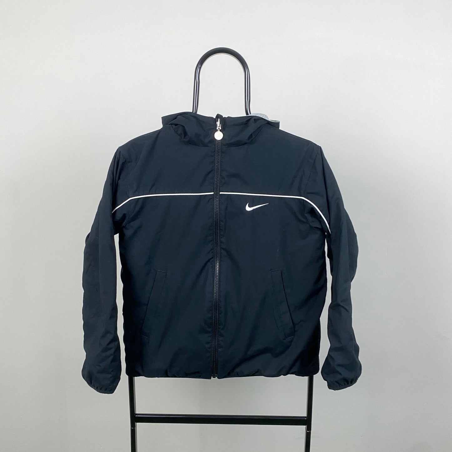 00s Nike Reversible Piping Jacket Black XS