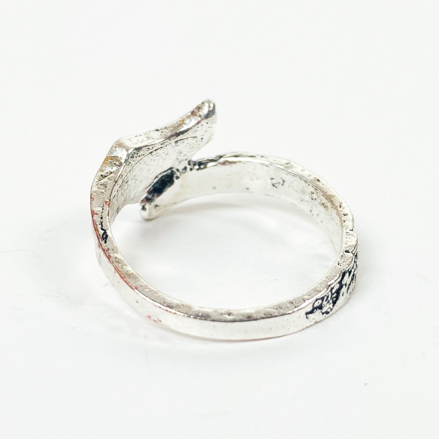 Retro Vintage Bat Wing Ring Silver
