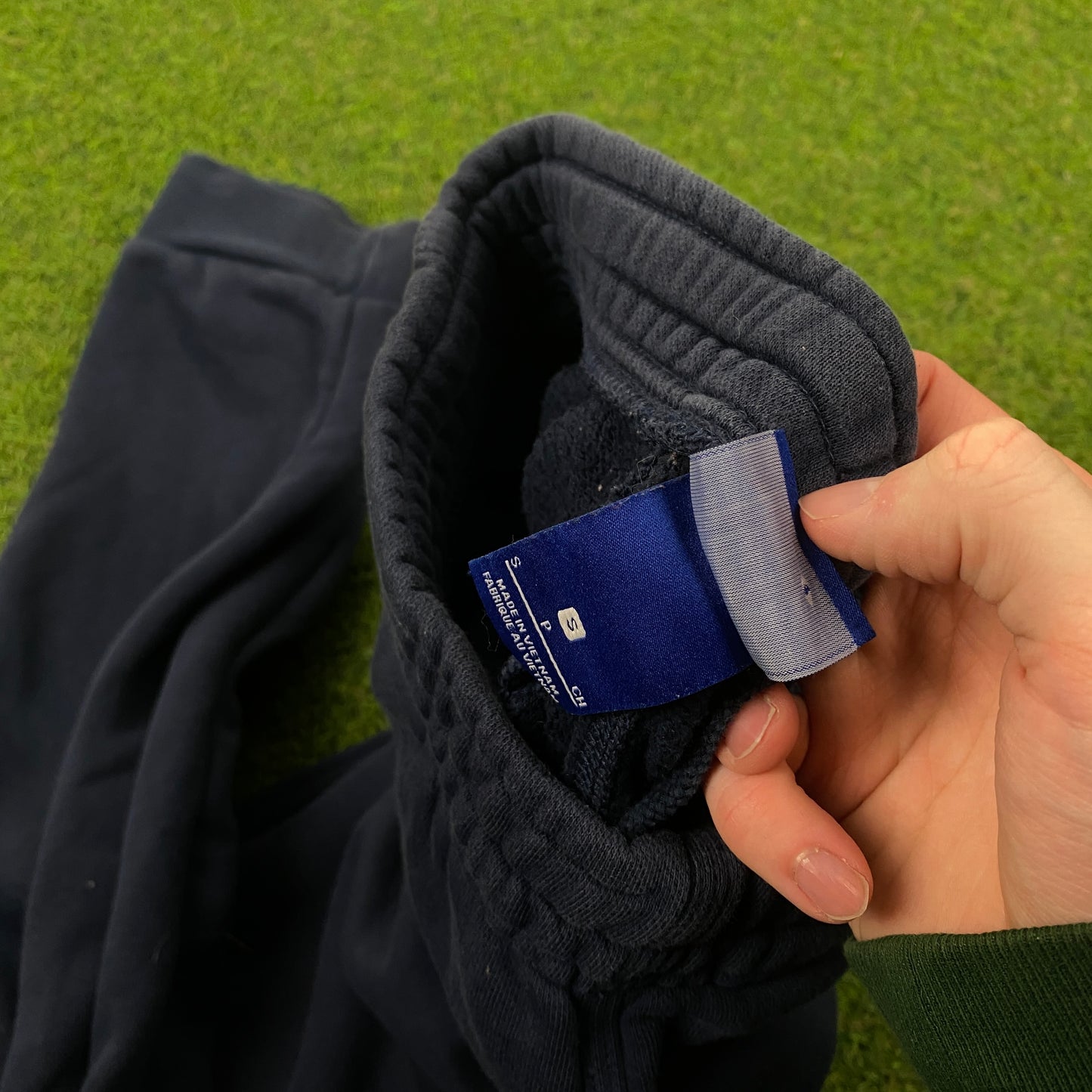 00s Nike Cotton Joggers Blue Small