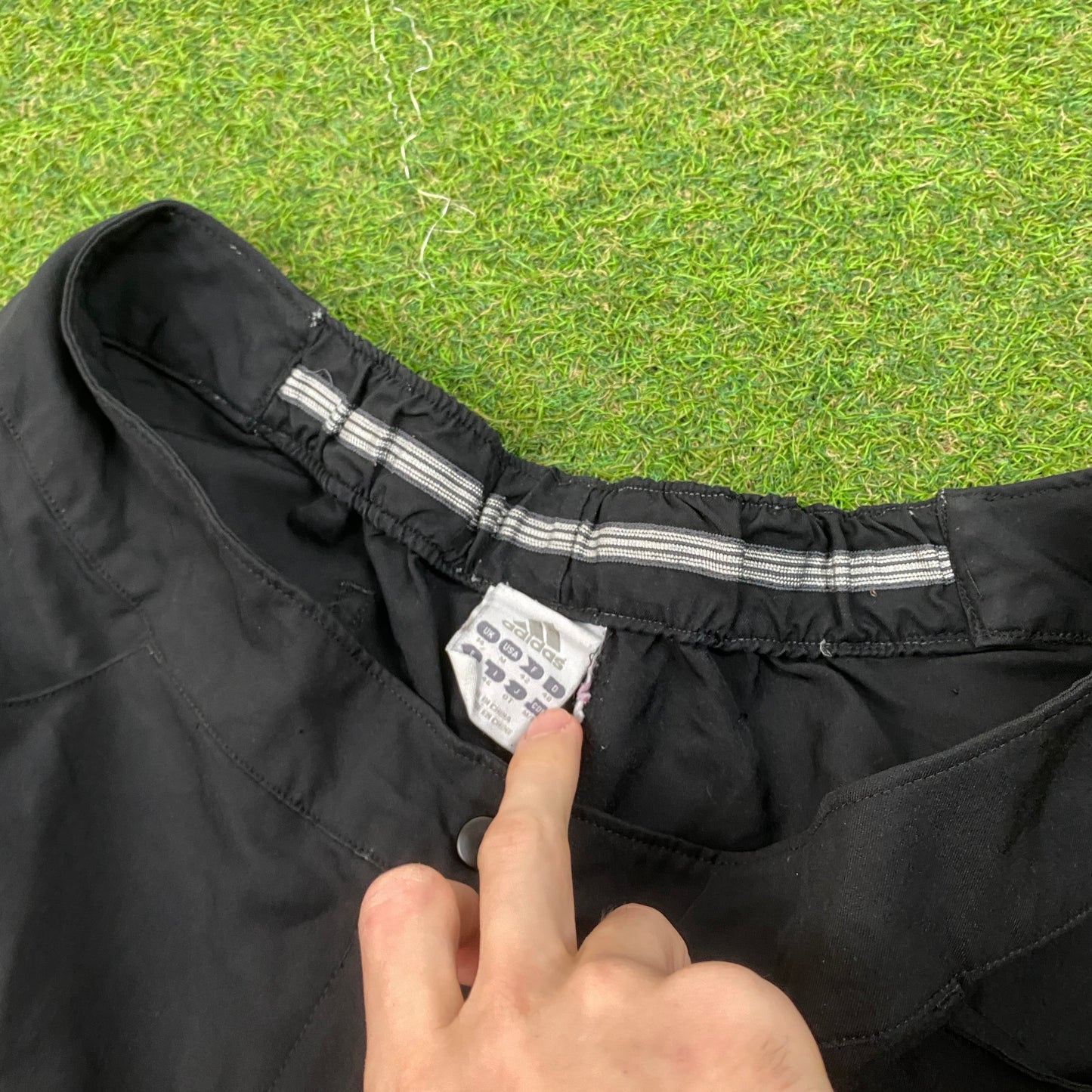 00s Adidas Sprinter Shorts Black Medium