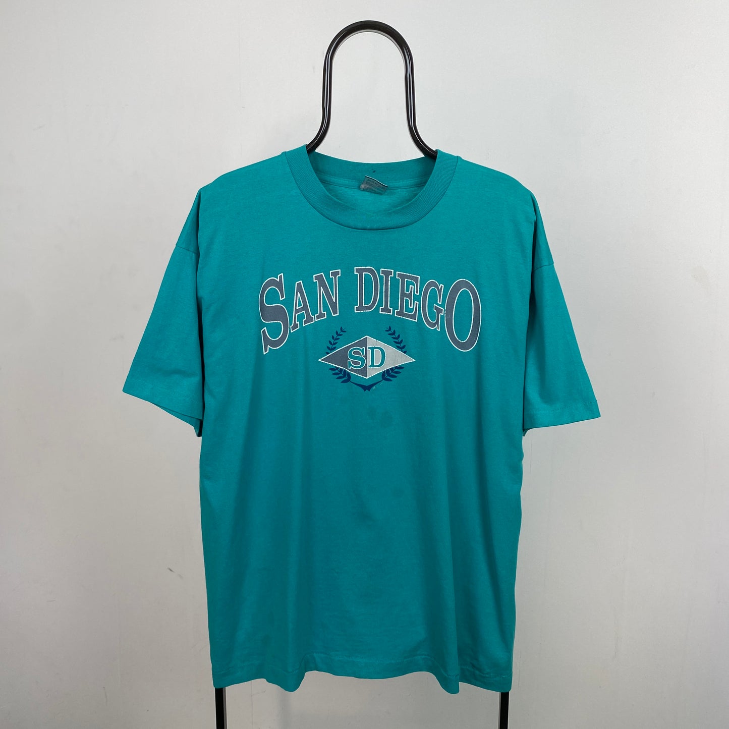 Retro San Diego T-Shirt Green XL