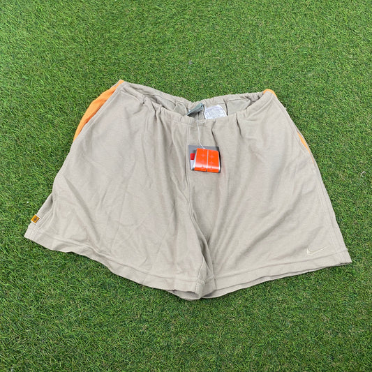 00s Nike Lounge Shorts Brown Large