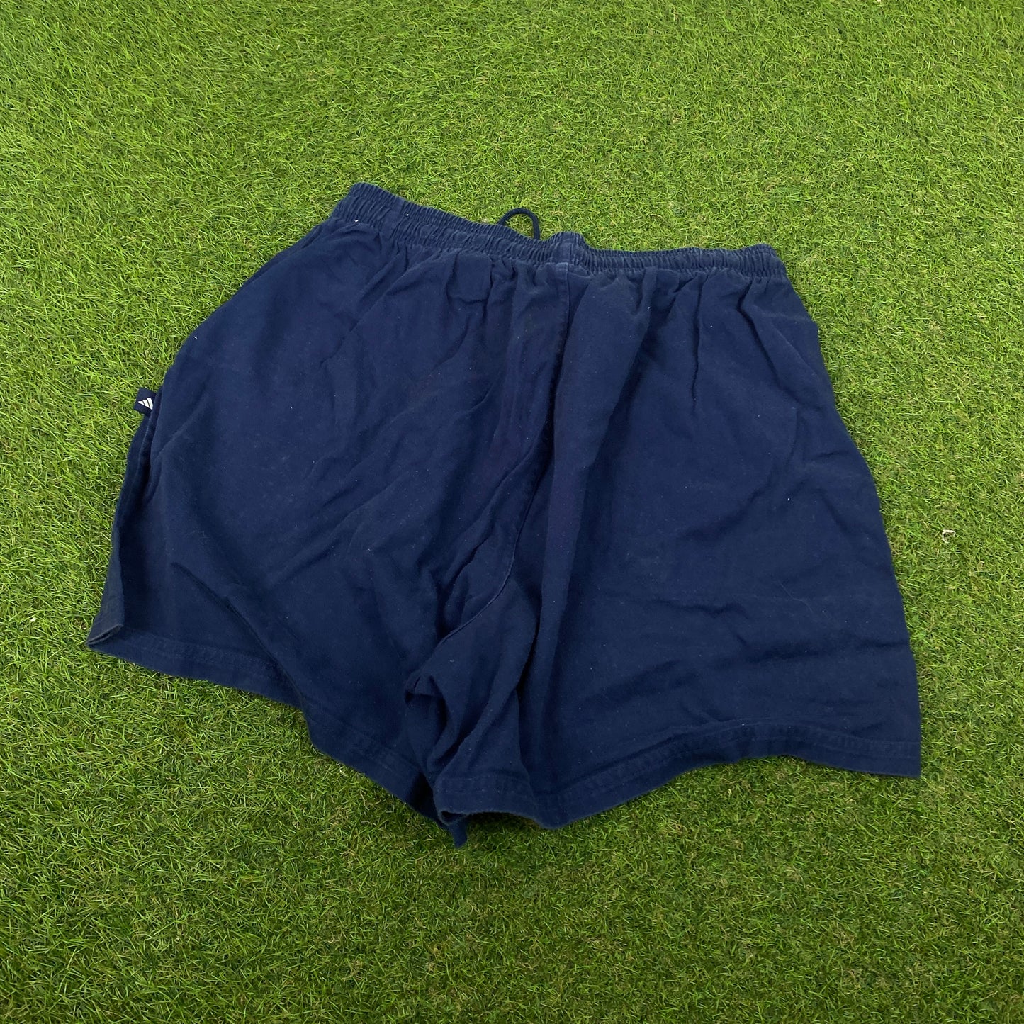 90s Adidas Shorts Blue Large