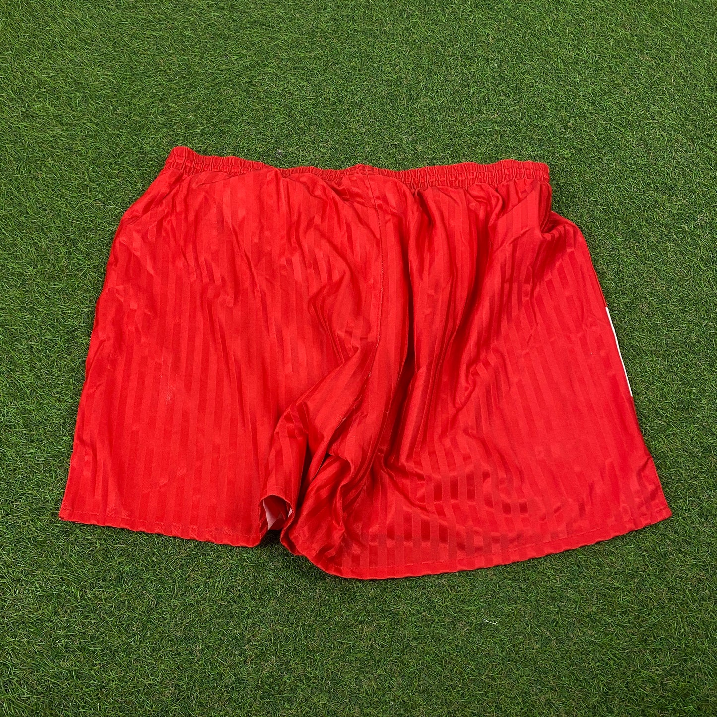 Retro Reebok Football Shorts Red XL