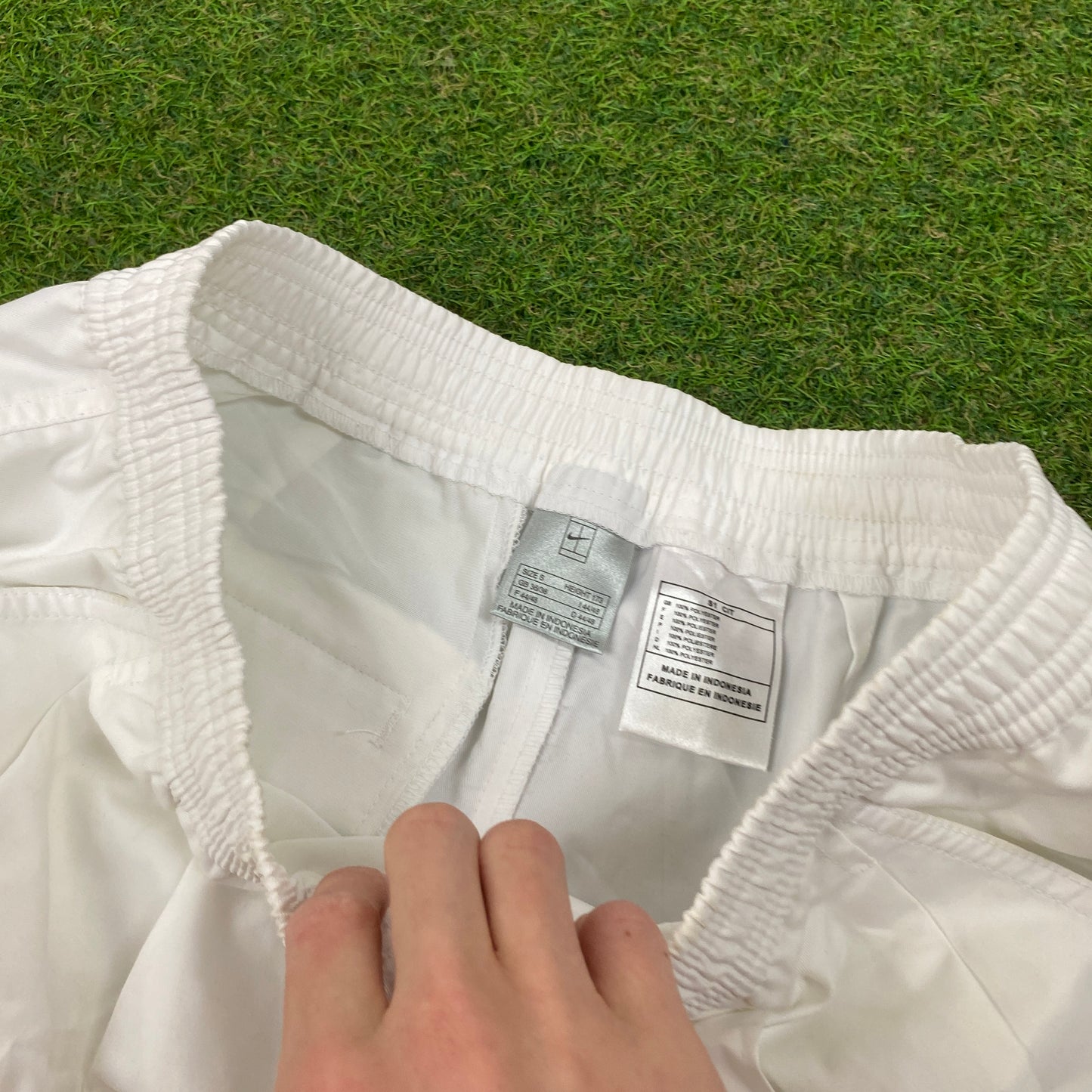 00s Nike Court Tennis Shorts White Small