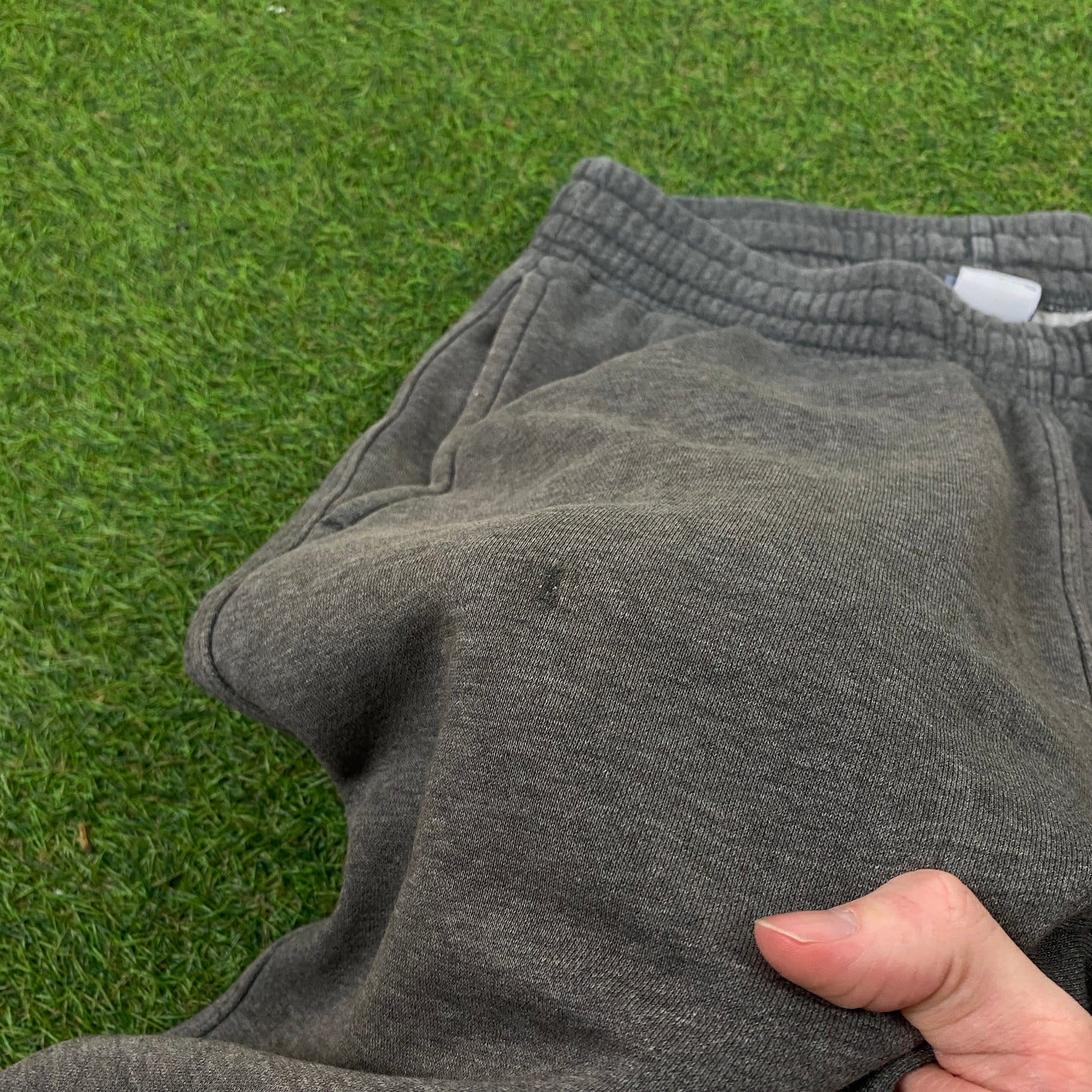 00s Nike Cotton Joggers Grey Small