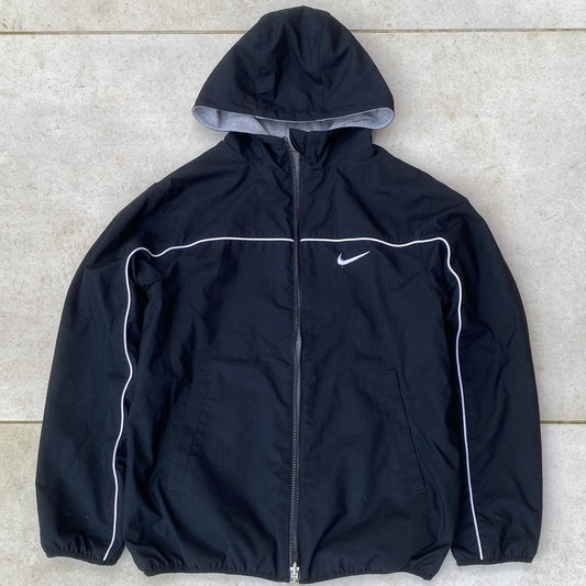 00s Nike Reversible Piping Jacket Black XS