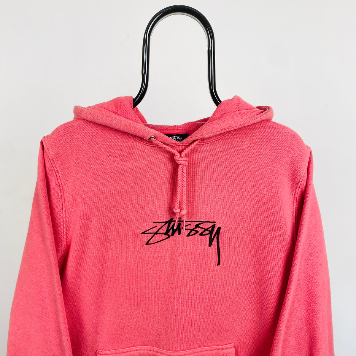 Retro 00s Stussy Hoodie Pink Small – Clout Closet