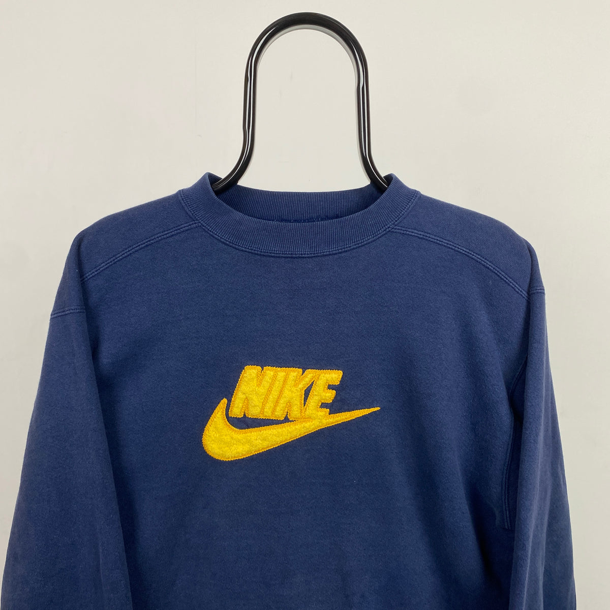 Blue nike clearance sweatshirt vintage