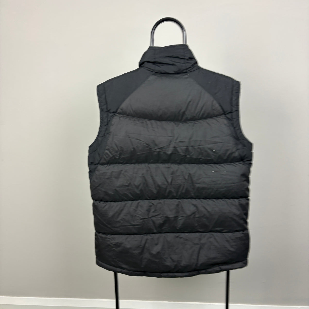 00s Nike Puffer Gilet Jacket Black Medium