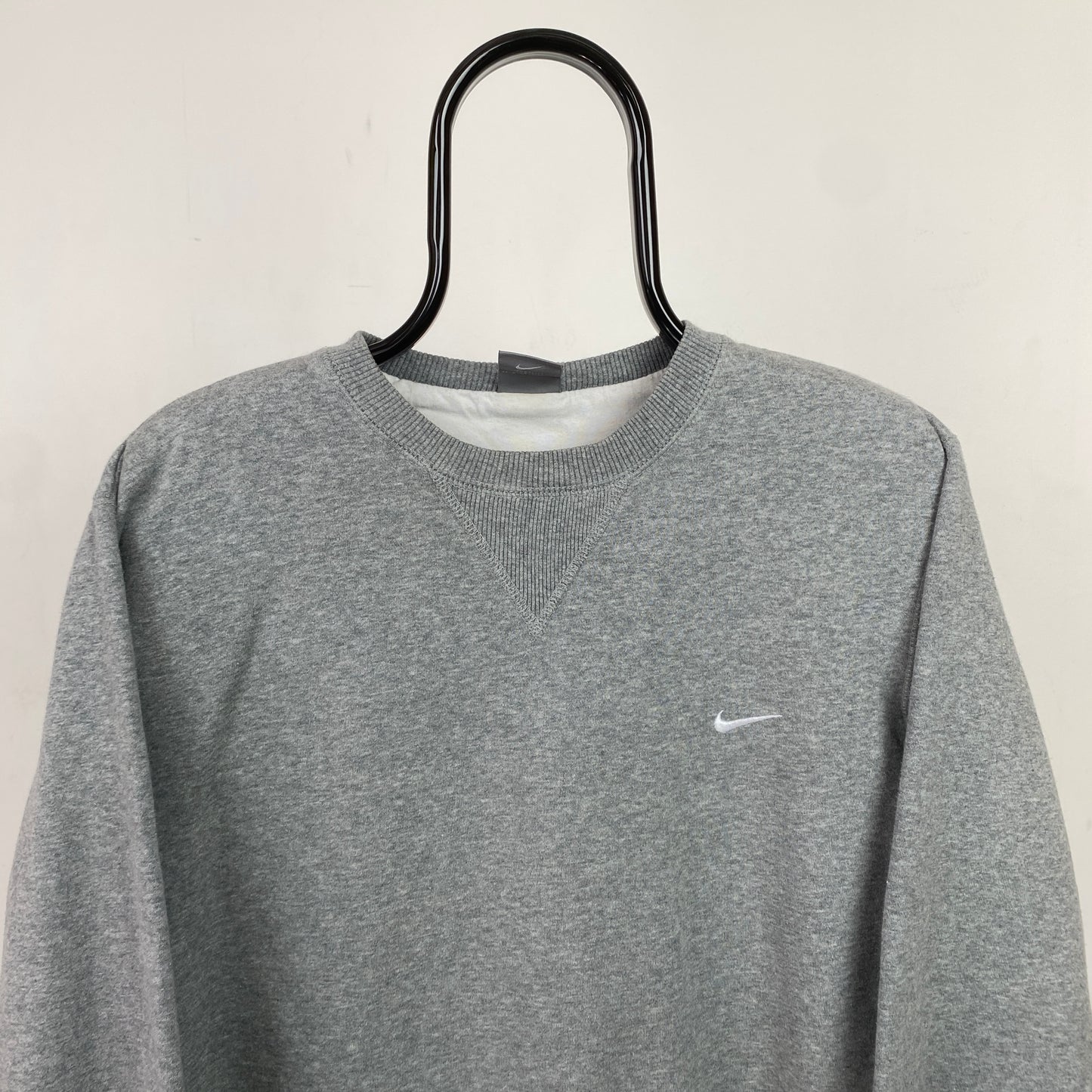 00s Nike Sweatshirt Grey Medium