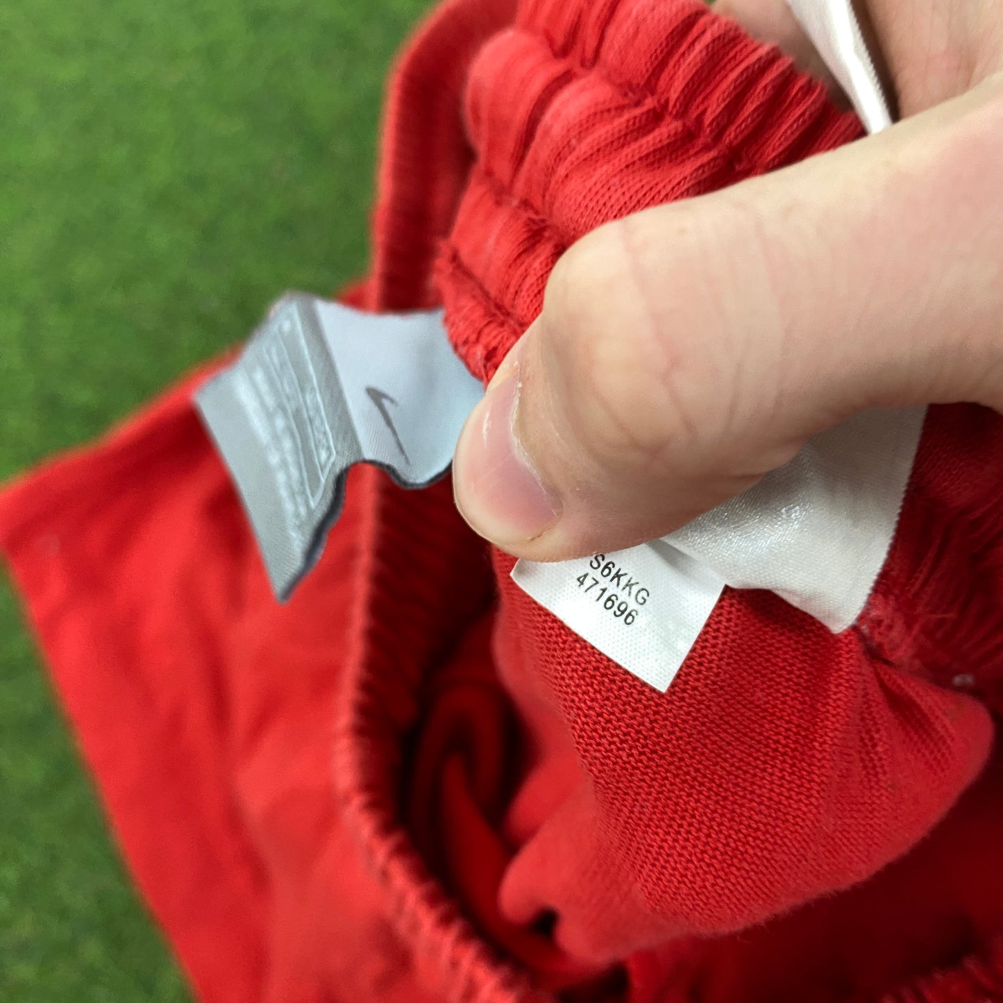 00s Nike Cotton Shorts Red XS