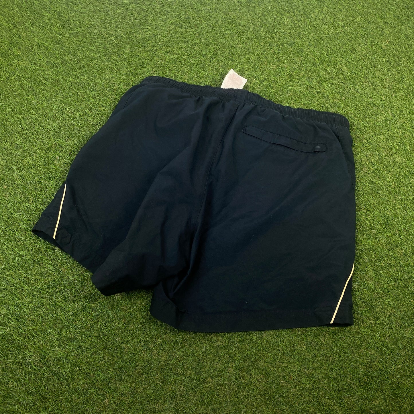 00s Nike Piping Shorts Blue Large