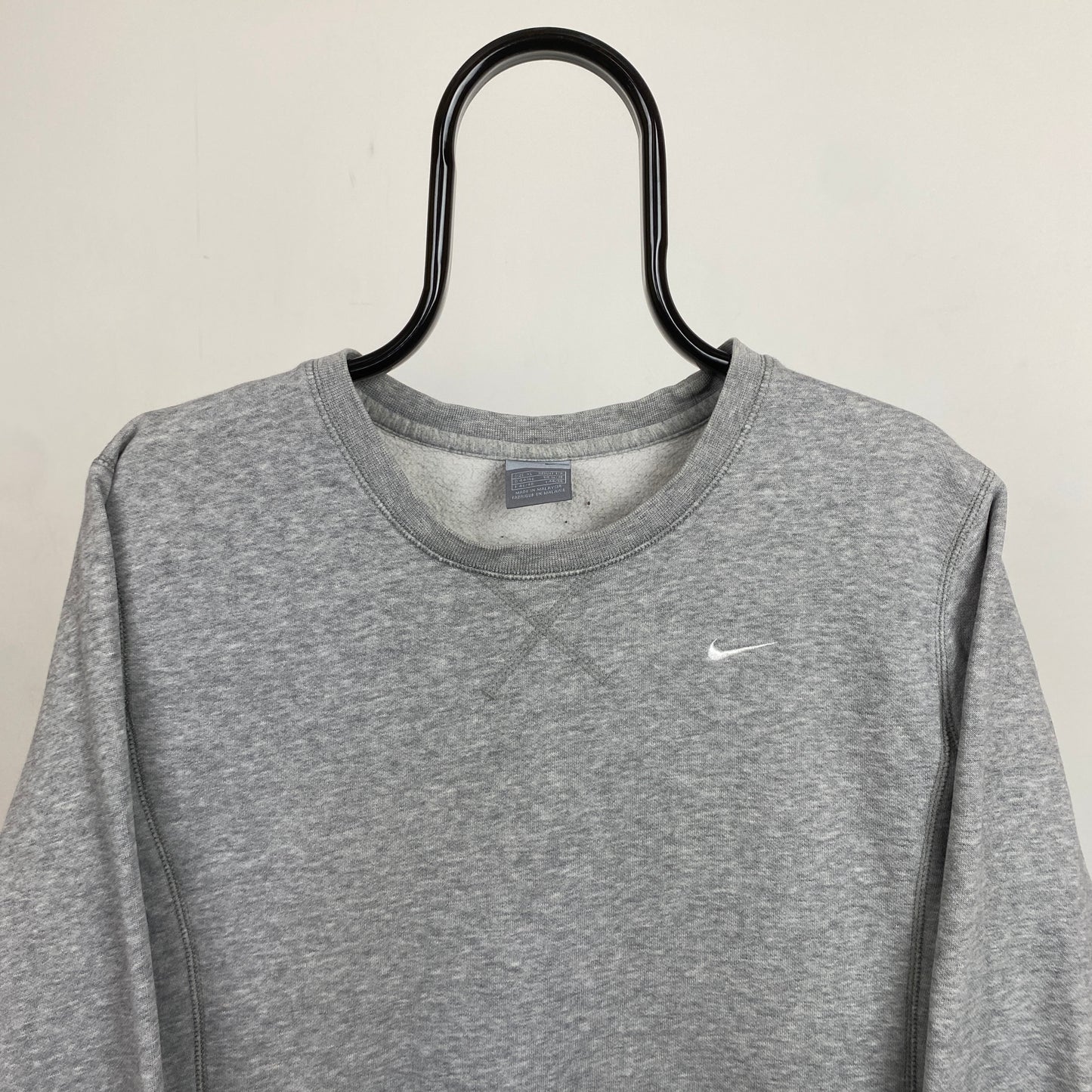 00s Nike Sweatshirt Grey Small