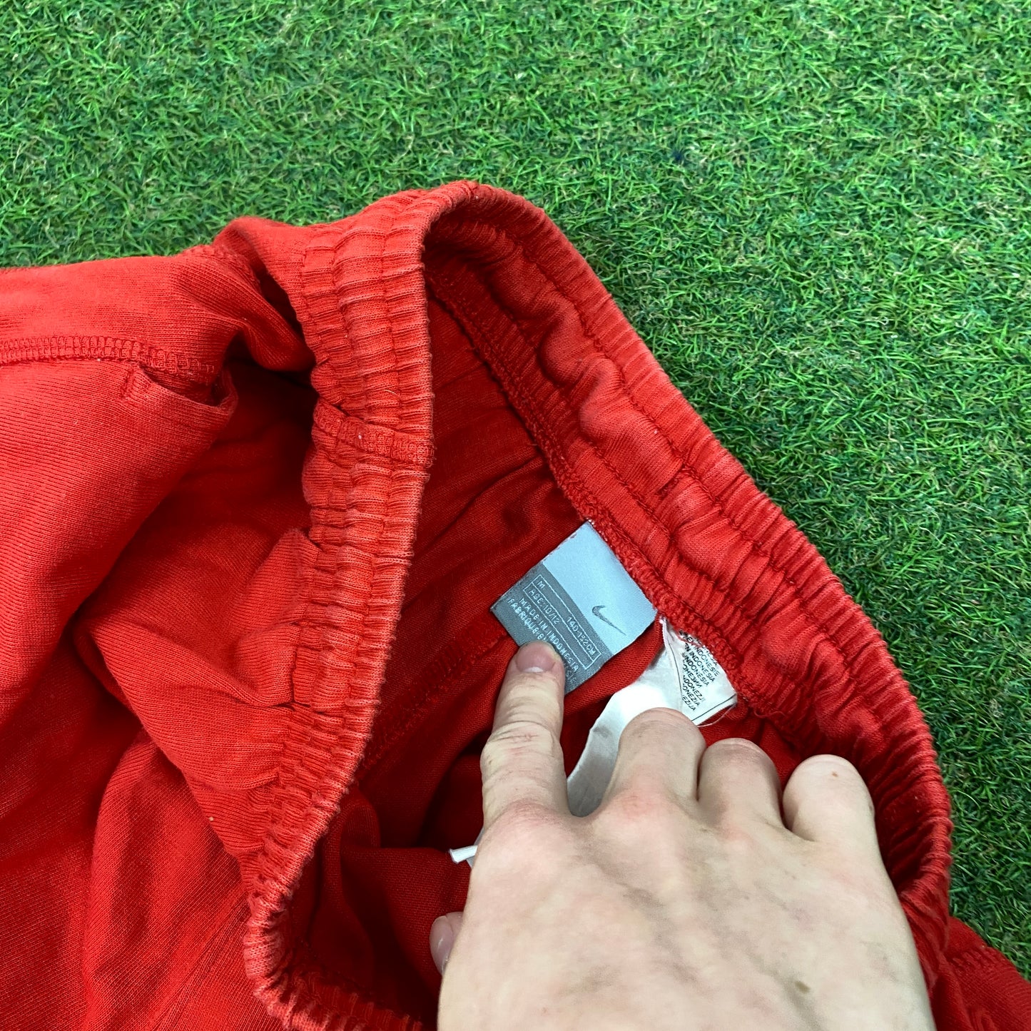 00s Nike Cotton Shorts Red XS