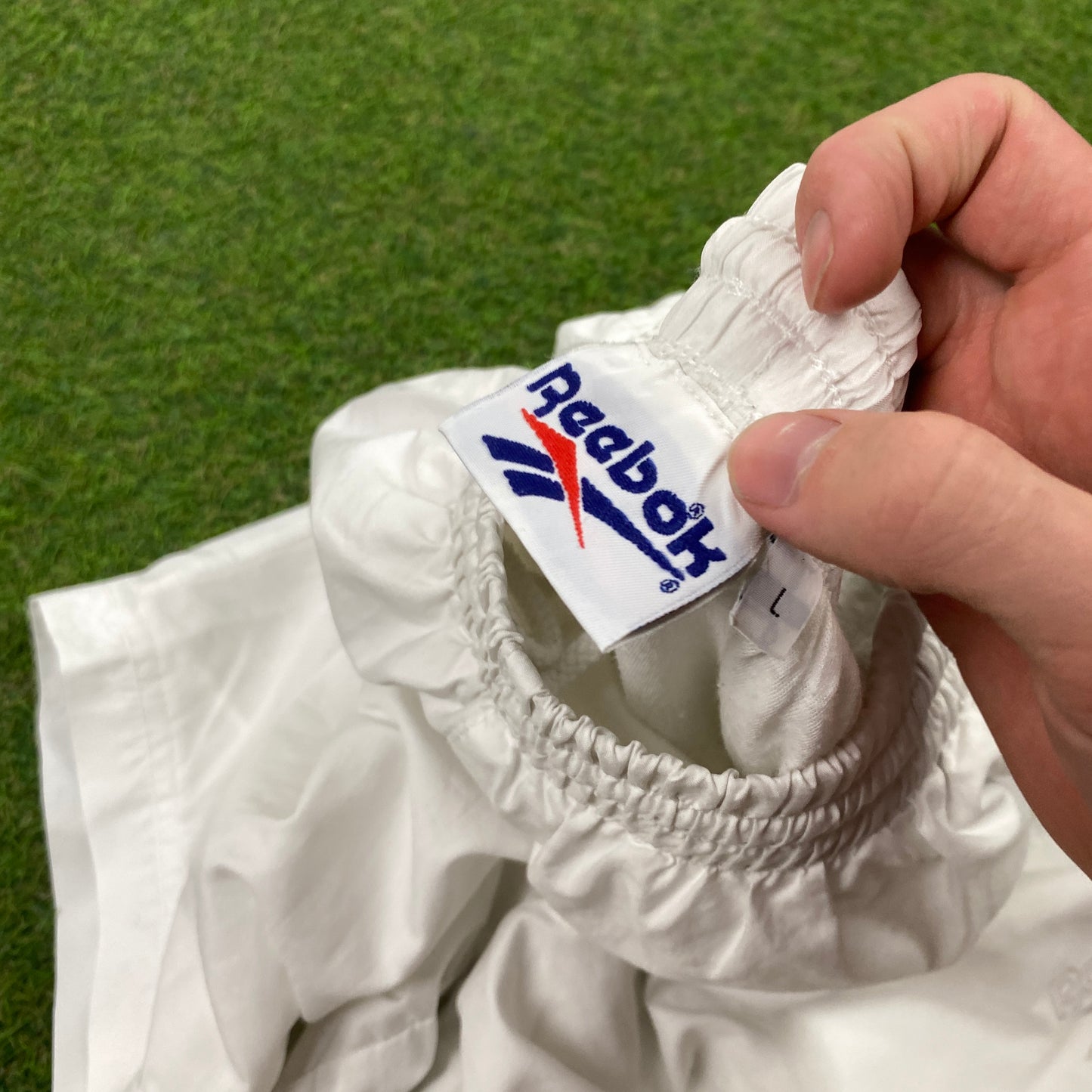 Retro Reebok Shorts White Large