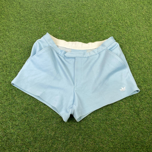 90s Adidas Sprinter Shorts Blue Large