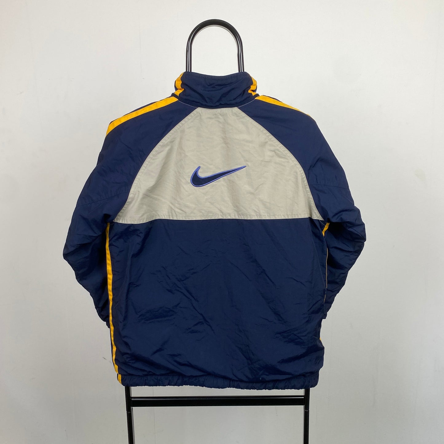 90s Nike Reversible Puffer Jacket Blue XS