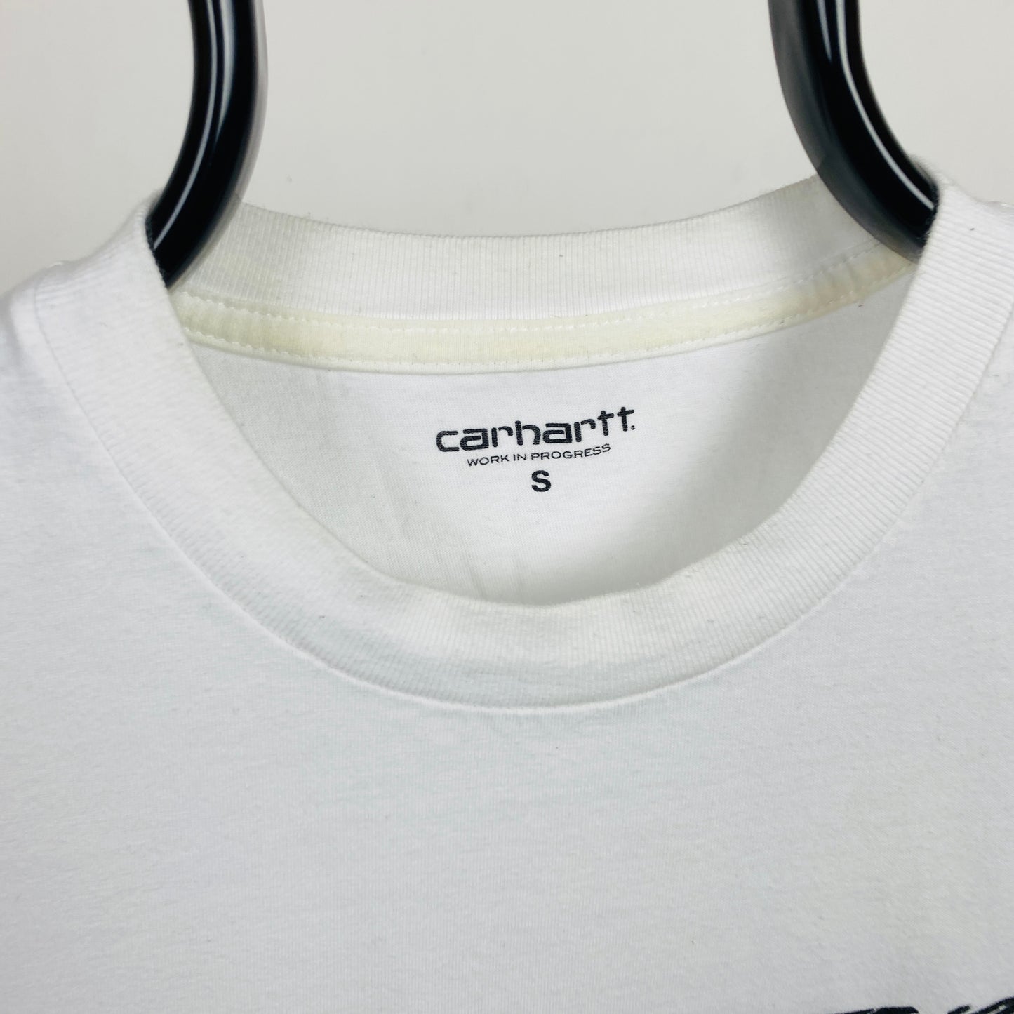 Retro Carhartt T-Shirt White Small