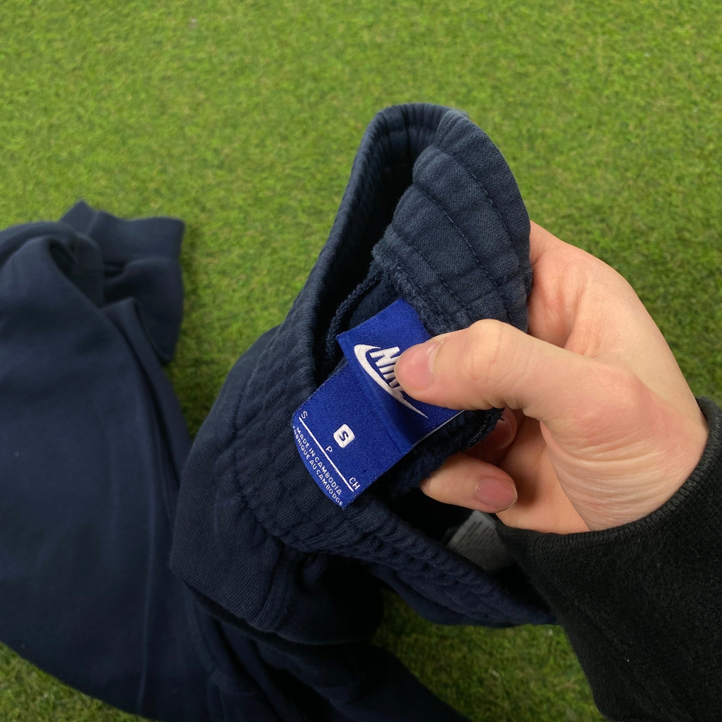 00s Nike Cotton Joggers Blue Small