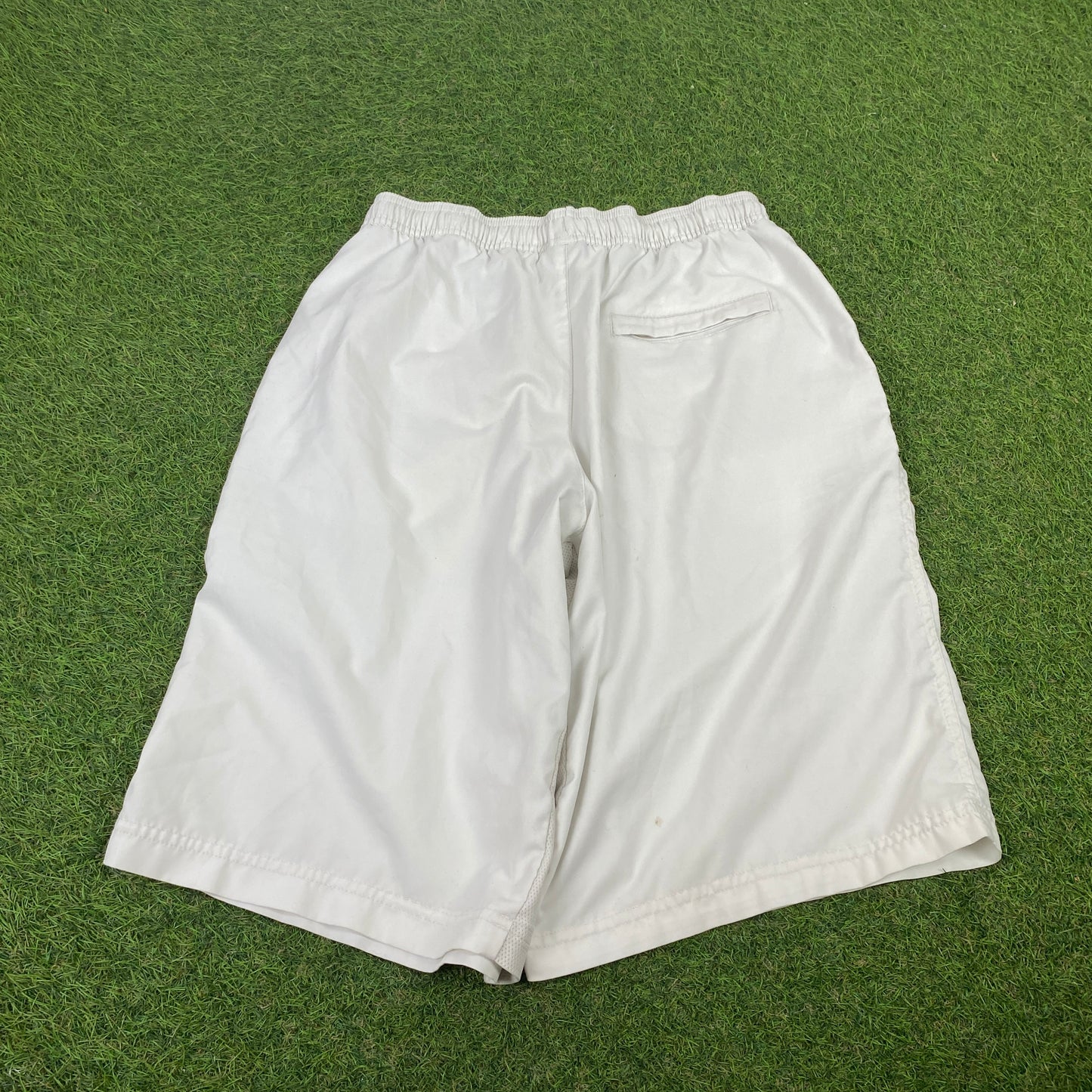00s Nike Tennis Shorts White Small