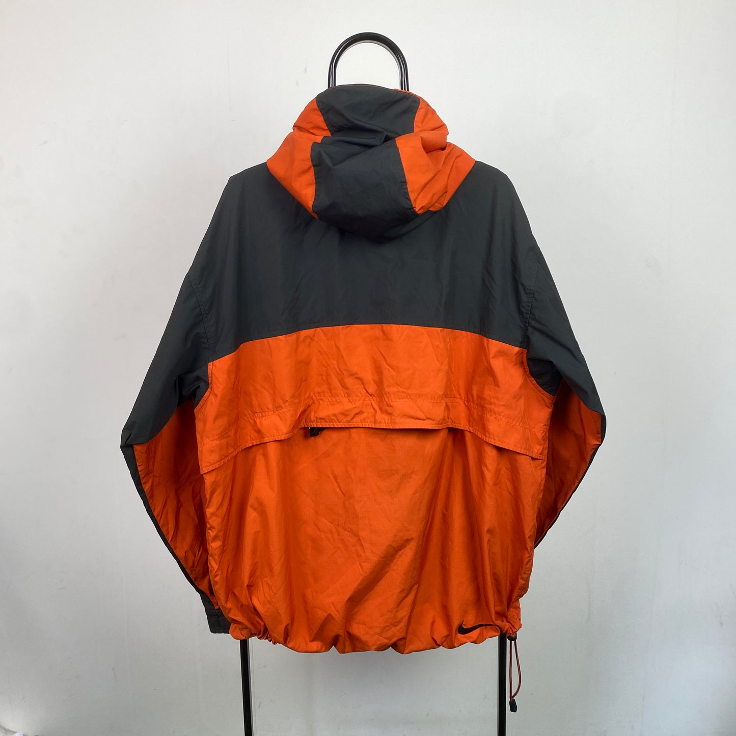 90s Nike ACG Packable Coat Jacket Orange Large