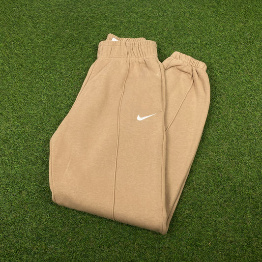 00s Nike Cotton Joggers Brown XS