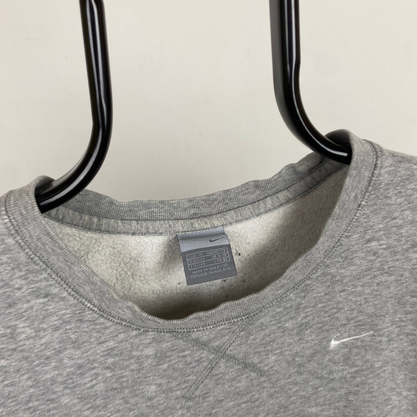 00s Nike Sweatshirt Grey Small