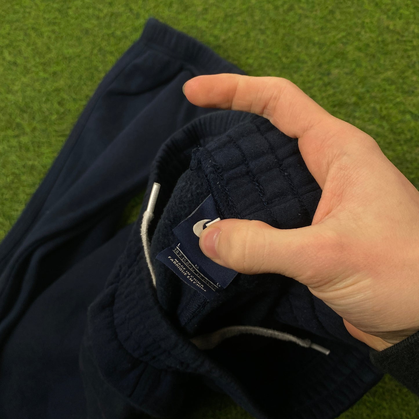 00s Nike Cotton Joggers Blue XS