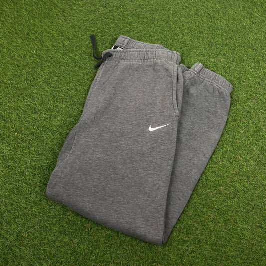 00s Nike Cotton Joggers Grey Small