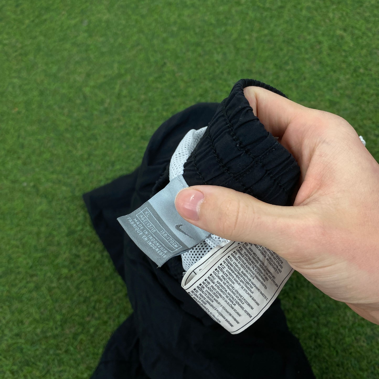 00s Nike Zip Pocket Shorts Black Small