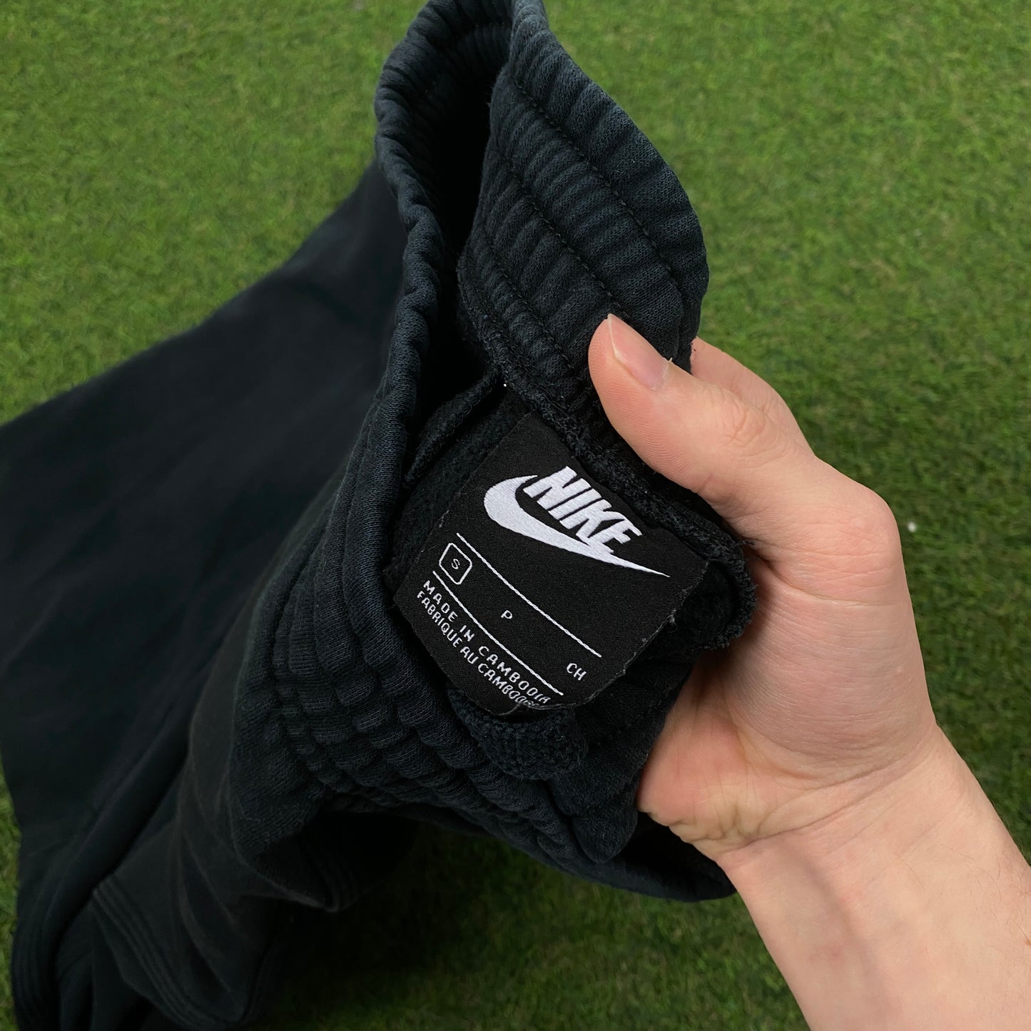 00s Nike Cotton Joggers Black Small