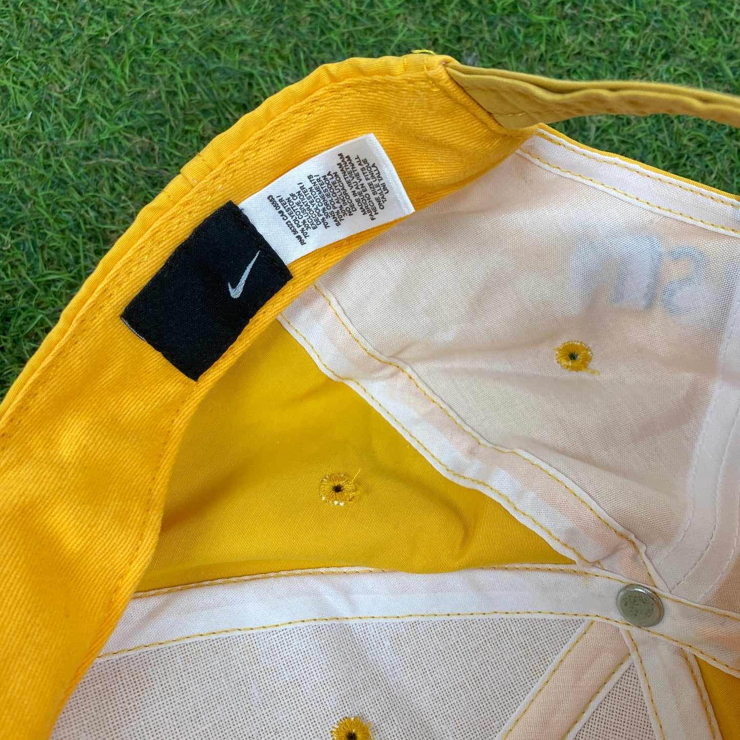 00s Nike Australia Football Hat Yellow