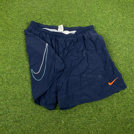90s Nike Shorts Blue XL