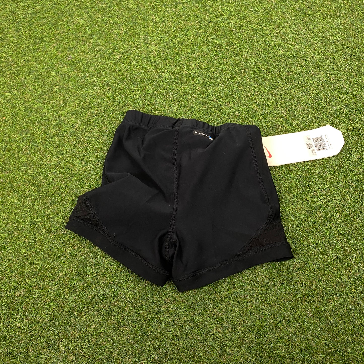 90s Nike Nylon Sprinter Shorts Black XS